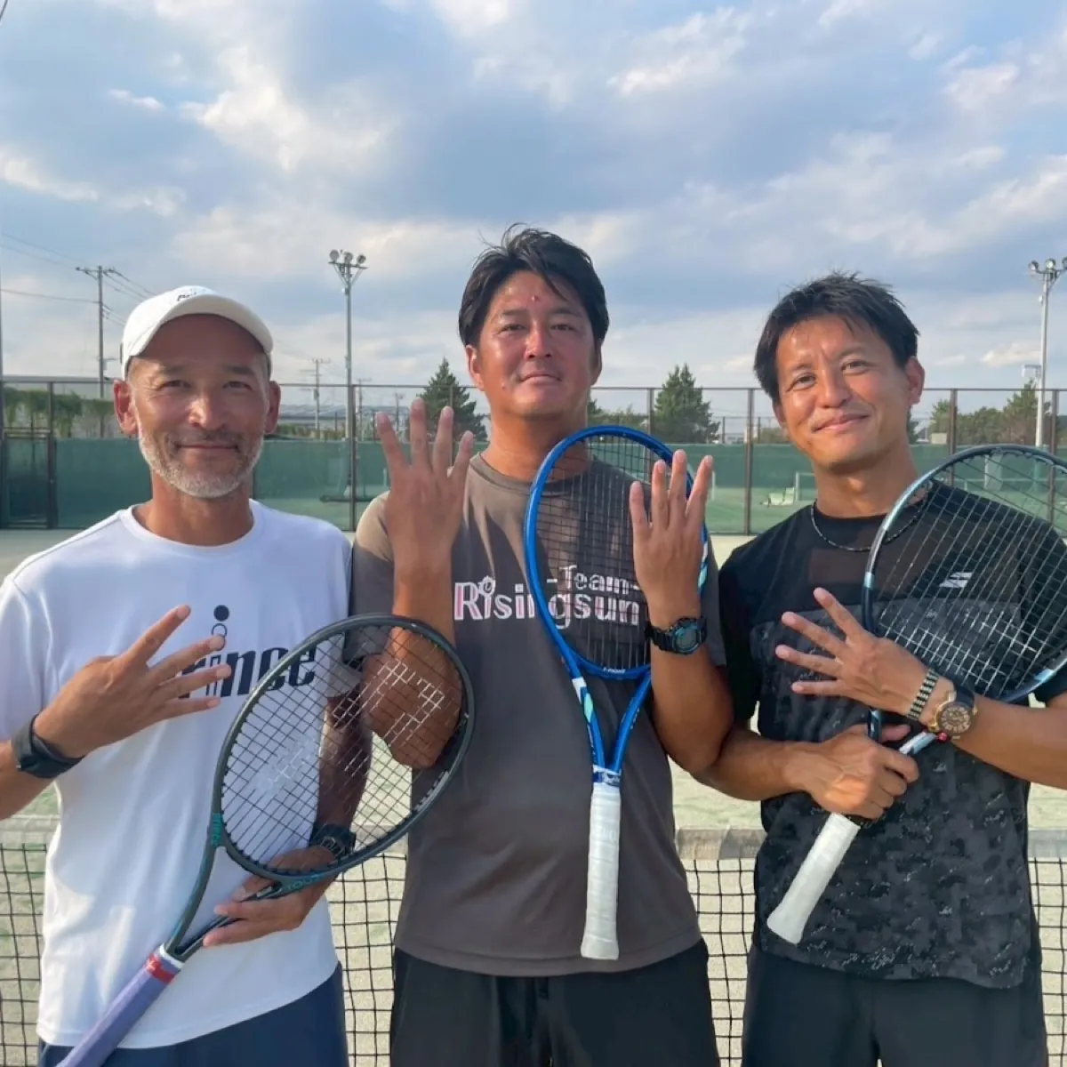 Tennis For All 3人のコーチ